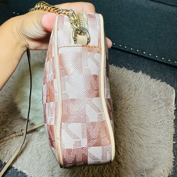 MICHAEL Michael Kors Large Jet Set Rode Gold Crossbody Bag✨ - Picture 6 of 12